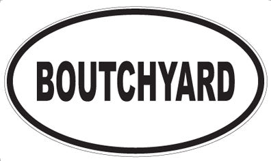 BOUTCHYARD - Oval Magnet