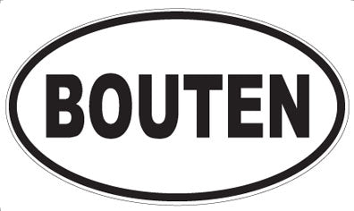 BOUTEN - Oval Magnet