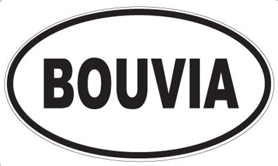 BOUVIA - Oval Magnet