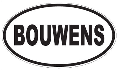 BOUWENS - Oval Magnet