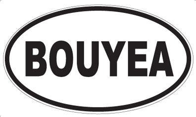 BOUYEA - Oval Magnet