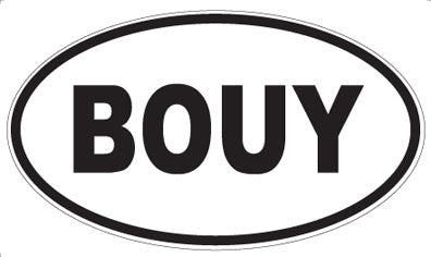 BOUY - Oval Magnet