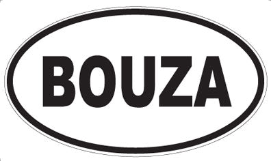 BOUZA - Oval Magnet