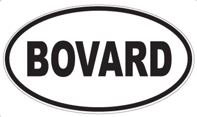BOVARD - Oval Magnet