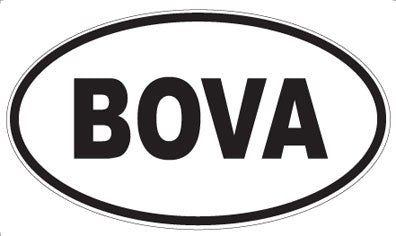 BOVA - Oval Magnet