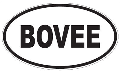 BOVEE - Oval Magnet