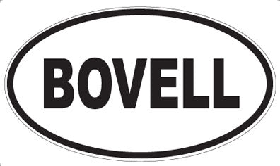 BOVELL - Oval Magnet