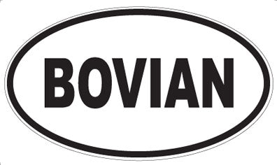 BOVIAN - Oval Magnet