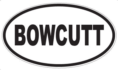 BOWCUTT - Oval Magnet