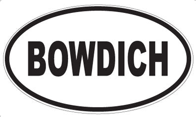 BOWDICH - Oval Magnet