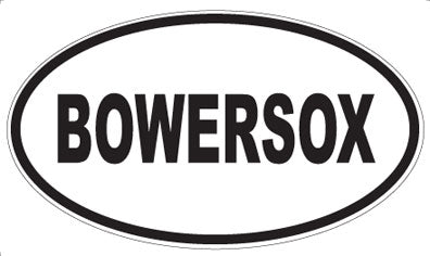 BOWERSOX - Oval Magnet