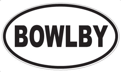 BOWLBY - Oval Magnet