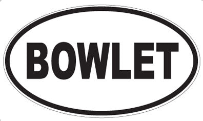 BOWLET - Oval Magnet