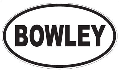 BOWLEY - Oval Magnet