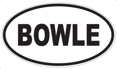 BOWLE - Oval Magnet