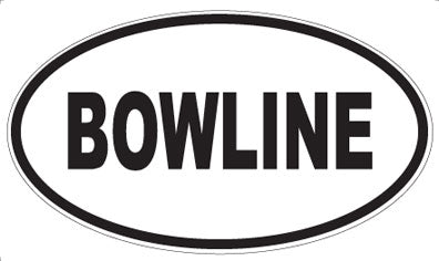 BOWLINE - Oval Magnet