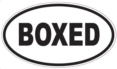 BOXED - Oval Magnet