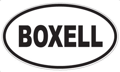 BOXELL - Oval Magnet
