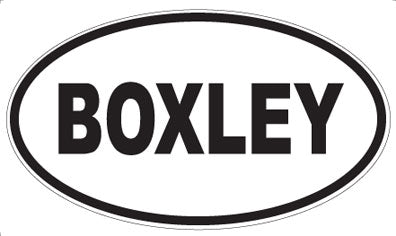 BOXLEY - Oval Magnet