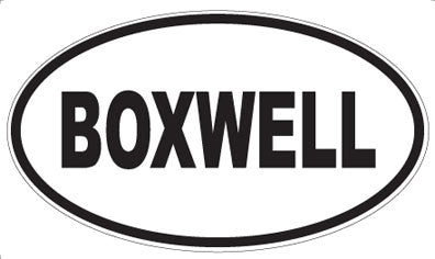BOXWELL - Oval Magnet