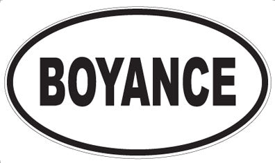 BOYANCE - Oval Magnet