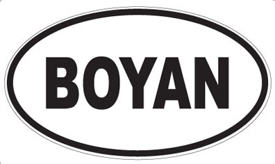 BOYAN - Oval Magnet