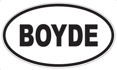 BOYDE - Oval Magnet