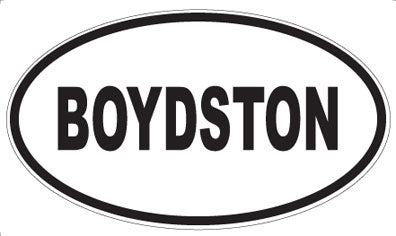 BOYDSTON - Oval Magnet