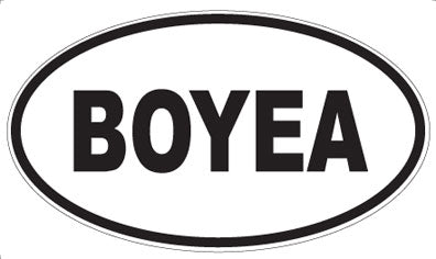 BOYEA - Oval Magnet