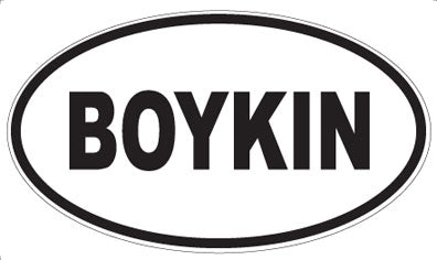 BOYKIN - Oval Magnet