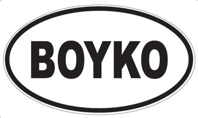 BOYKO - Oval Magnet