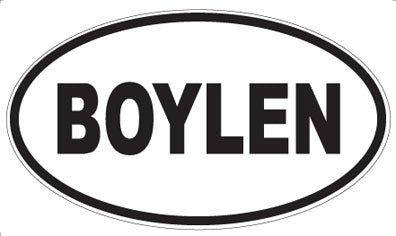 BOYLEN - Oval Magnet
