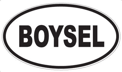 BOYSEL - Oval Magnet