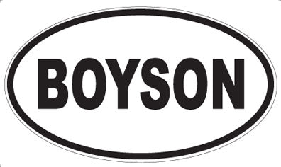 BOYSON - Oval Magnet