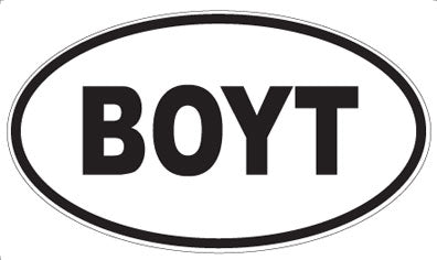 BOYT - Oval Magnet