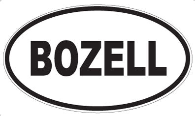 BOZELL - Oval Magnet