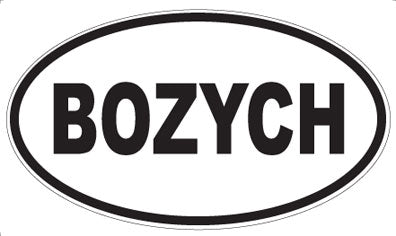 BOZYCH - Oval Magnet