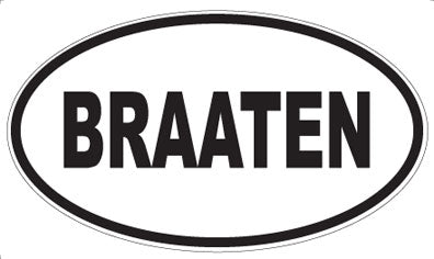 BRAATEN - Oval Magnet