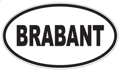 BRABANT - Oval Magnet