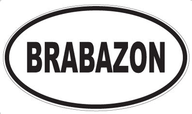 BRABAZON - Oval Magnet