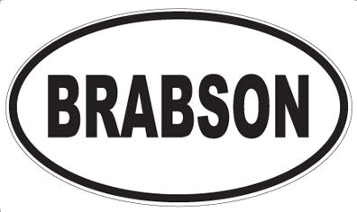 BRABSON - Oval Magnet