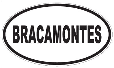 BRACAMONTES - Oval Magnet