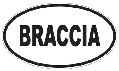 BRACCIA - Oval Magnet