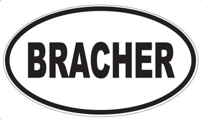 BRACHER - Oval Magnet