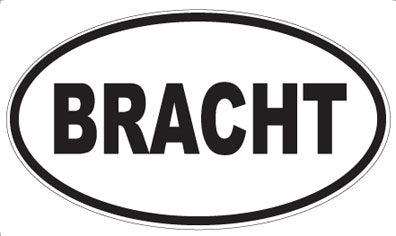 BRACHT - Oval Magnet