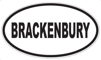 BRACKENBURY - Oval Magnet