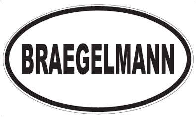 BRAEGELMANN - Oval Magnet