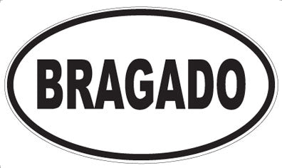 BRAGADO - Oval Magnet