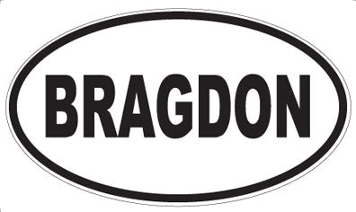 BRAGDON - Oval Magnet