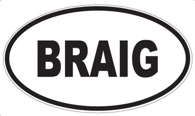 BRAIG - Oval Magnet